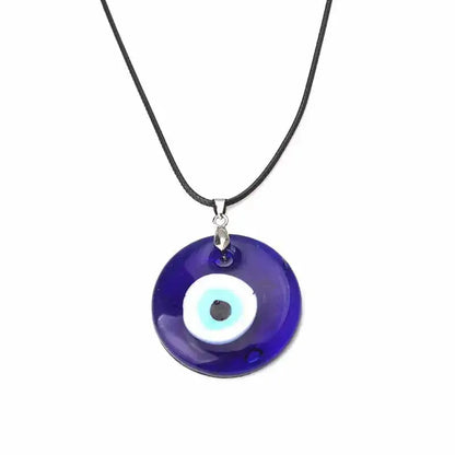 Bohemian Vintage Turkish Evil Eye Pendant Necklace